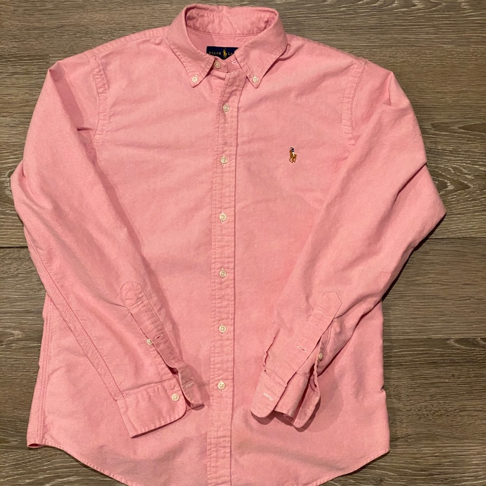 Pink Polo Ralph Lauren Button Up